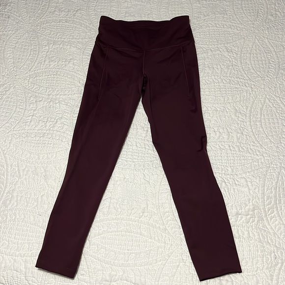 CALIA powermove 7/8 pocket leggings - Wine - Picture 3 of 4